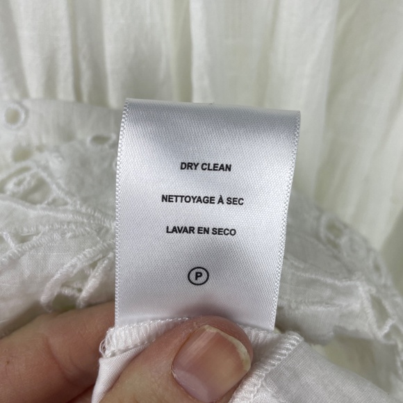 NWT Velvet Nadia Embroidered Cotton Lace Dress Boho Chic XS - Picture 8 of 13